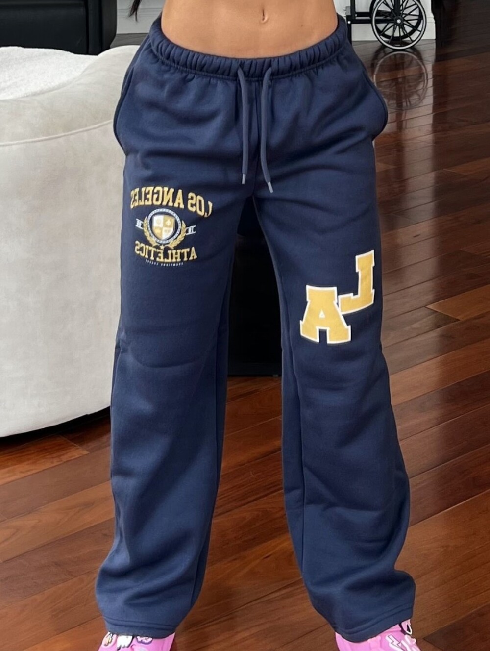 ☆5/$15☆Los Angeles Athletics Navy Jogger Sweatpants XS